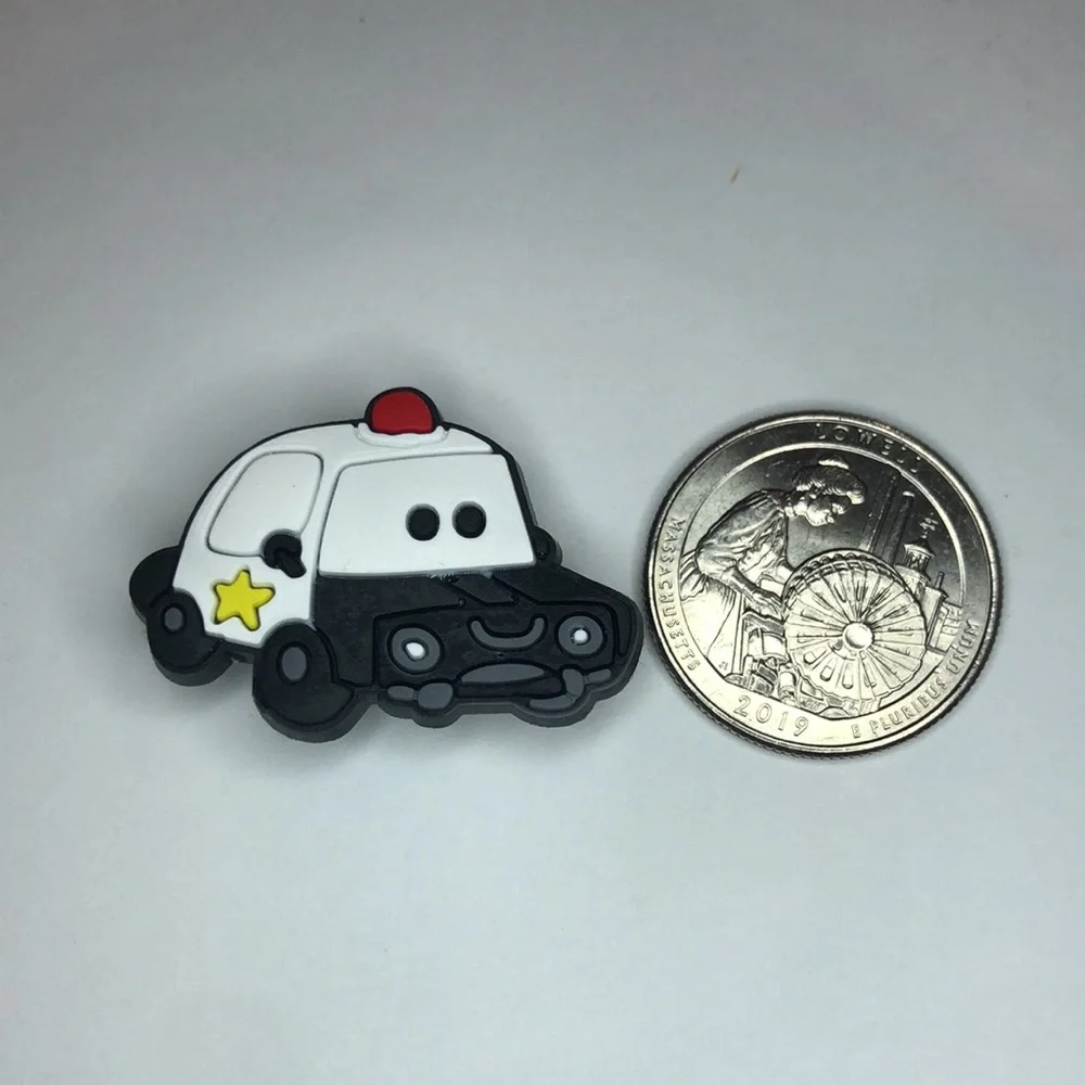10/$13 Cute Police Car Shoed Charm